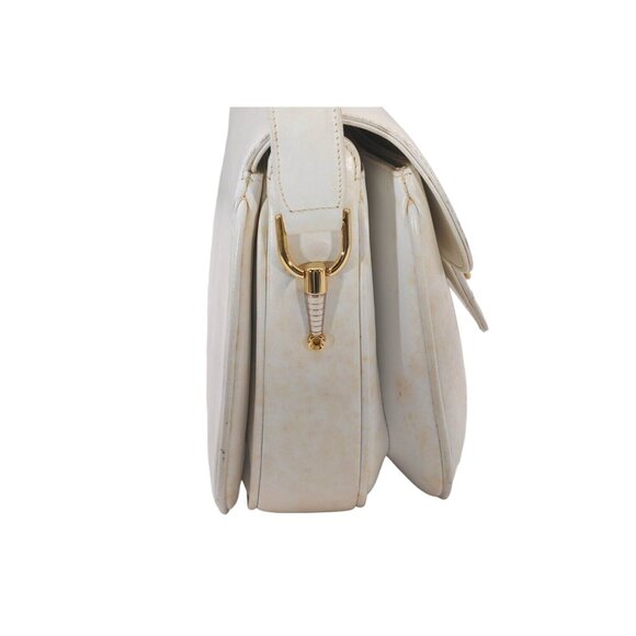 Gucci Ivory Leather 1955 Horse-bit Shoulder Bag with Two-tone Hardware - Picture 15 of 16